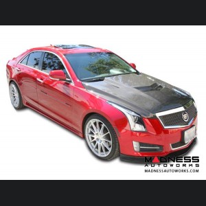 Cadillac ATS Carbon Fiber Hood - TYPE-VT